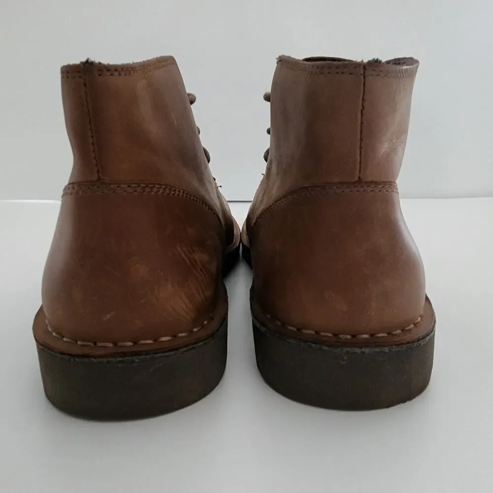 Dockers Brown Tussock Chukka Leather Boots mens size 11 M‎
